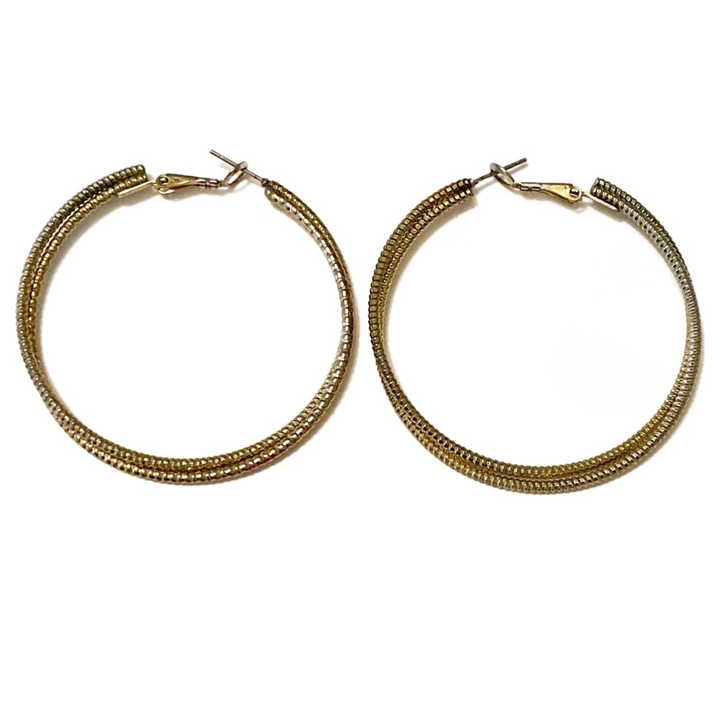 Vintage - 90's Y2K Loop Earrings